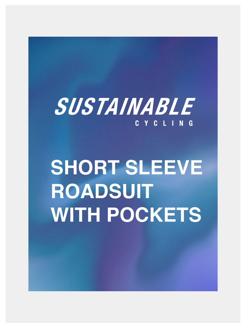 Sustainable Cycling SS Roadsuit with pockets