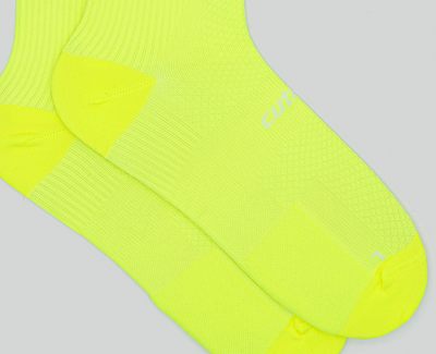 The Cutaway Sock - Neon Turquesa