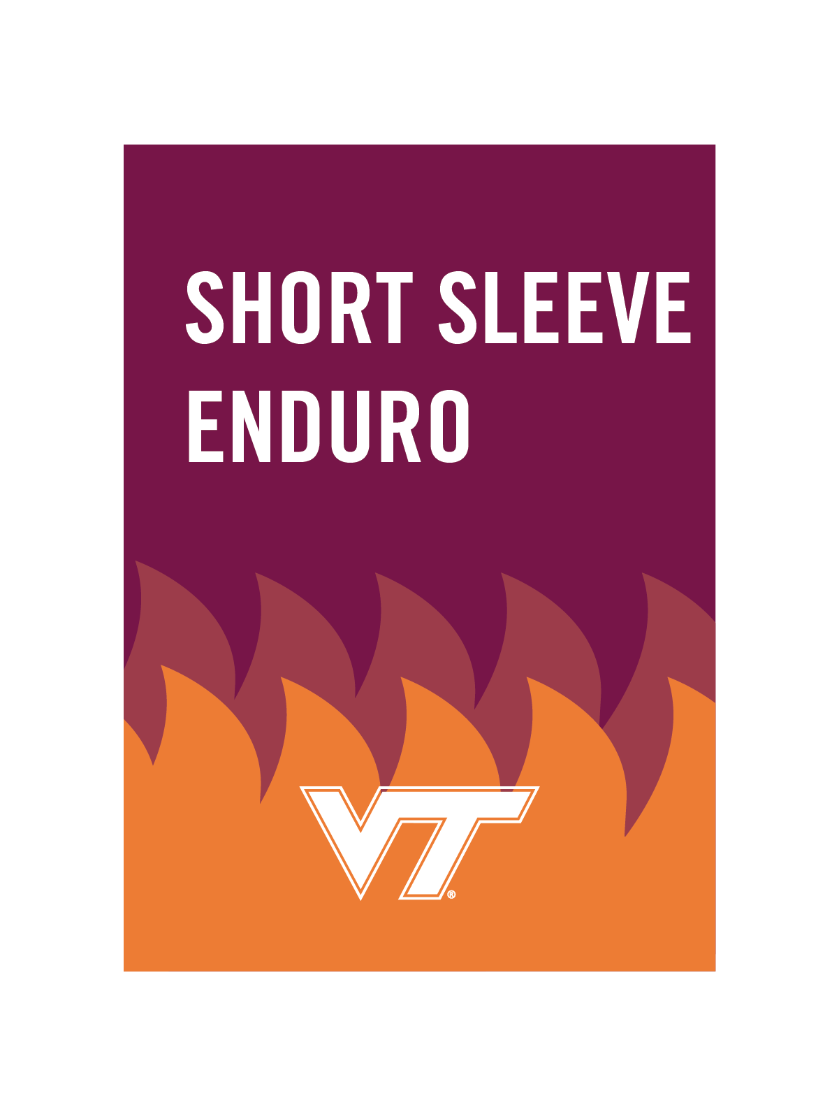 Virginia Tech Short Sleeve Enduro Jersey