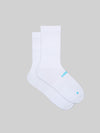 The Cutaway Sock - Pure White