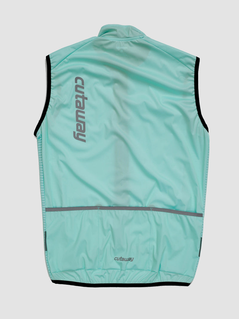 Afton Wind Vest - Neon Mint