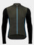 Skyline Fleece-lined Thermal Long Sleeve Jersey - Olive Black