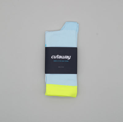 The Cutaway Sock - Priscina Neon