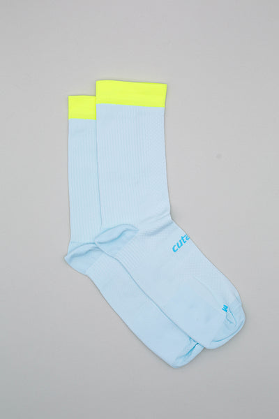 The Cutaway Sock - Priscina Neon