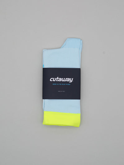 The Cutaway Sock - Priscina Neon