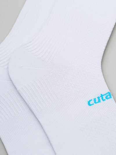 The Cutaway Sock - Pure White