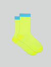 The Cutaway Sock - Neon Turquesa - CRC