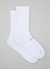 The Cutaway Sock - Pure White