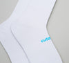 The Cutaway Sock - Pure White