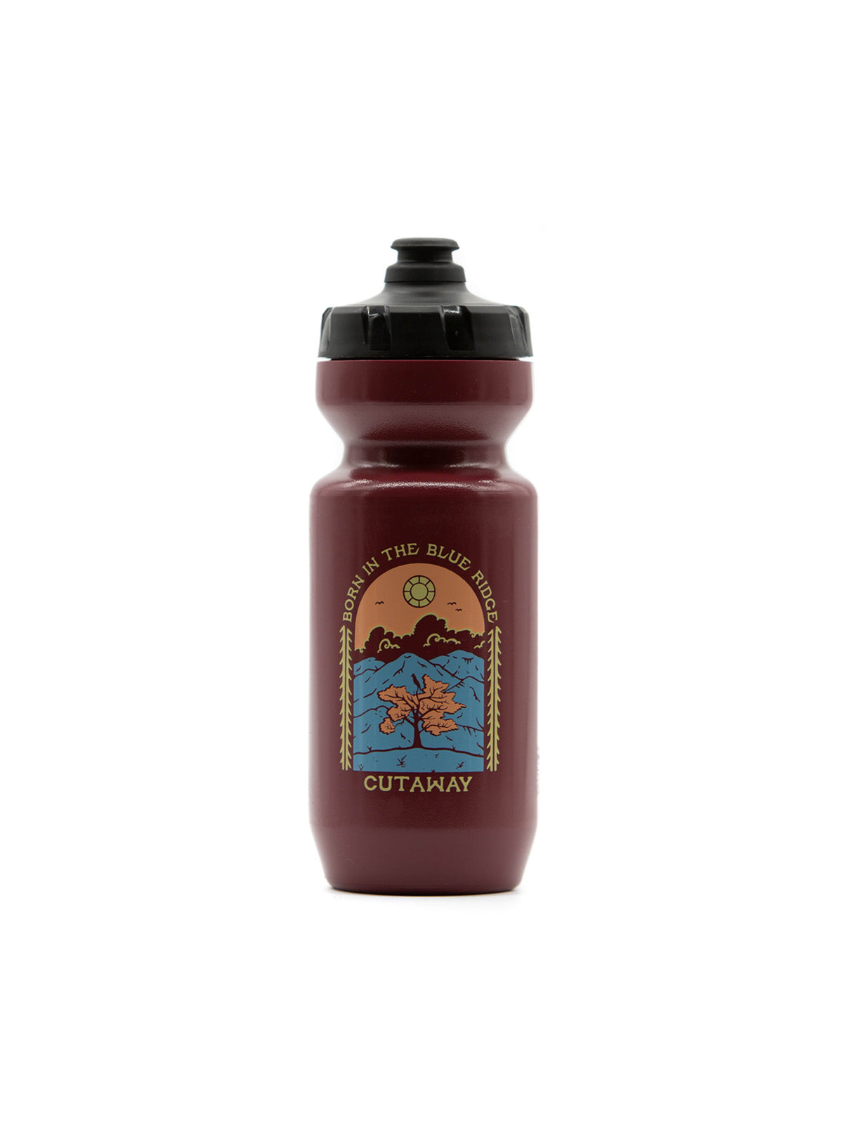 Blue Ridge 22oz Purist Water Bottle - Rosewood - Cutaway USA